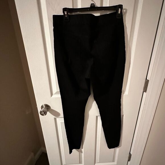 Nine West Jeans Pull on Skinny Stretch - 10 Black Stretch Jeans - Picture 5 of 7